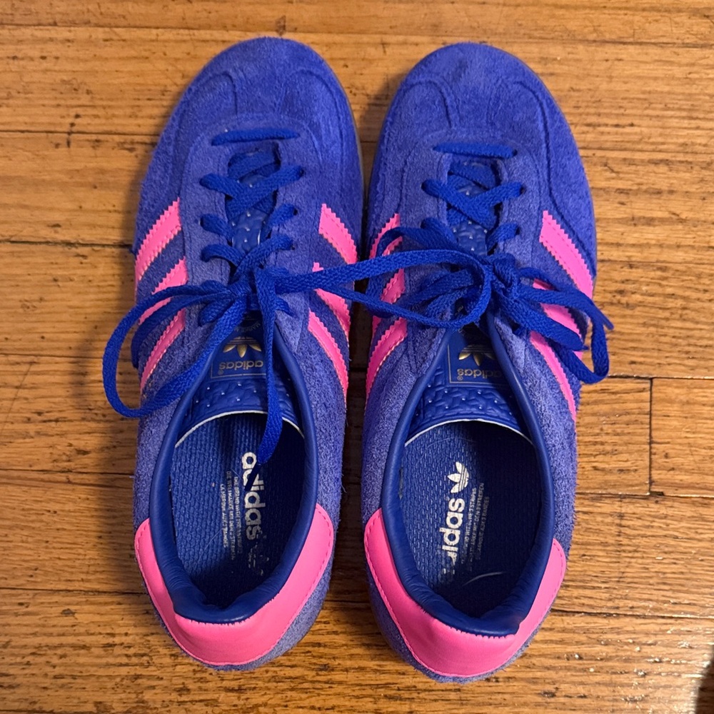 Adidas Gazelle Purple/Pink US7 Sneakers